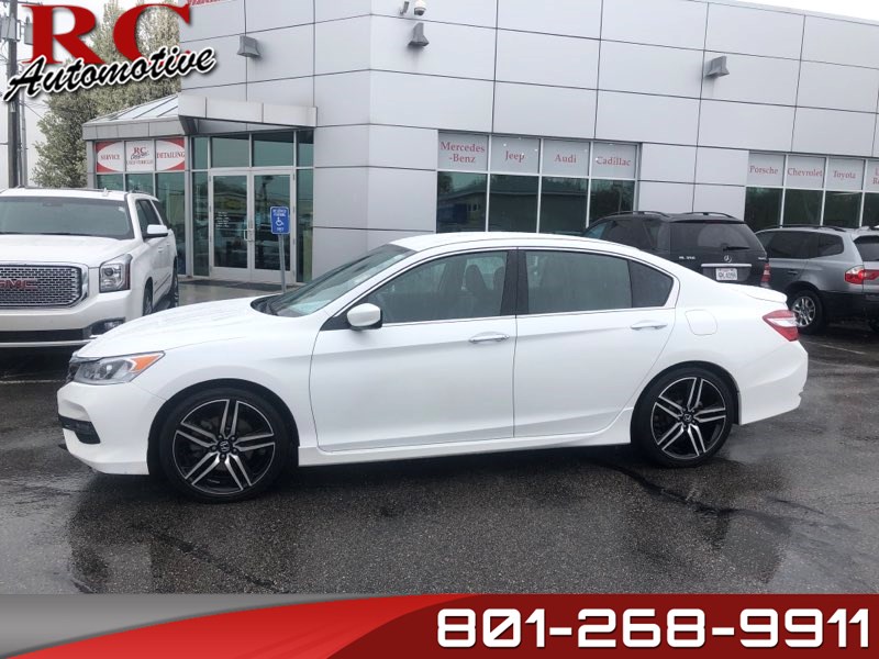 white honda accord sport 2017