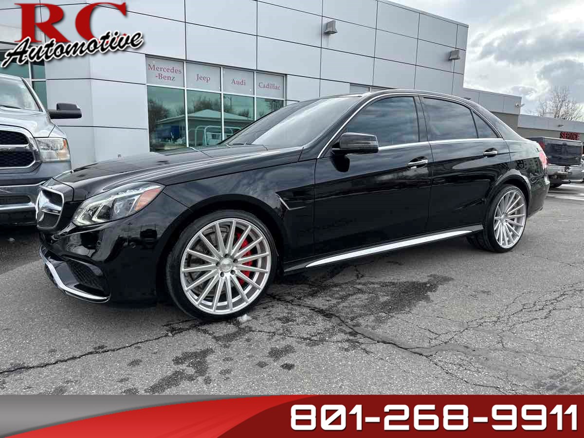 2015 Mercedes-Benz E 63 AMG S-Model Sedan 4MATIC