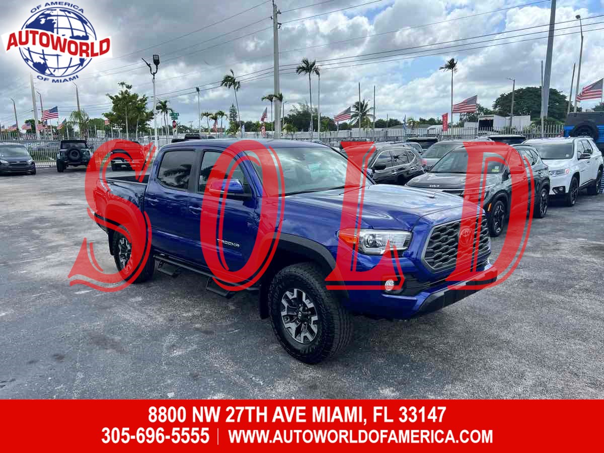 Sold 2023 Toyota Tacoma TRD Off Road Double Cab 5' Bed V6 AT (SE)