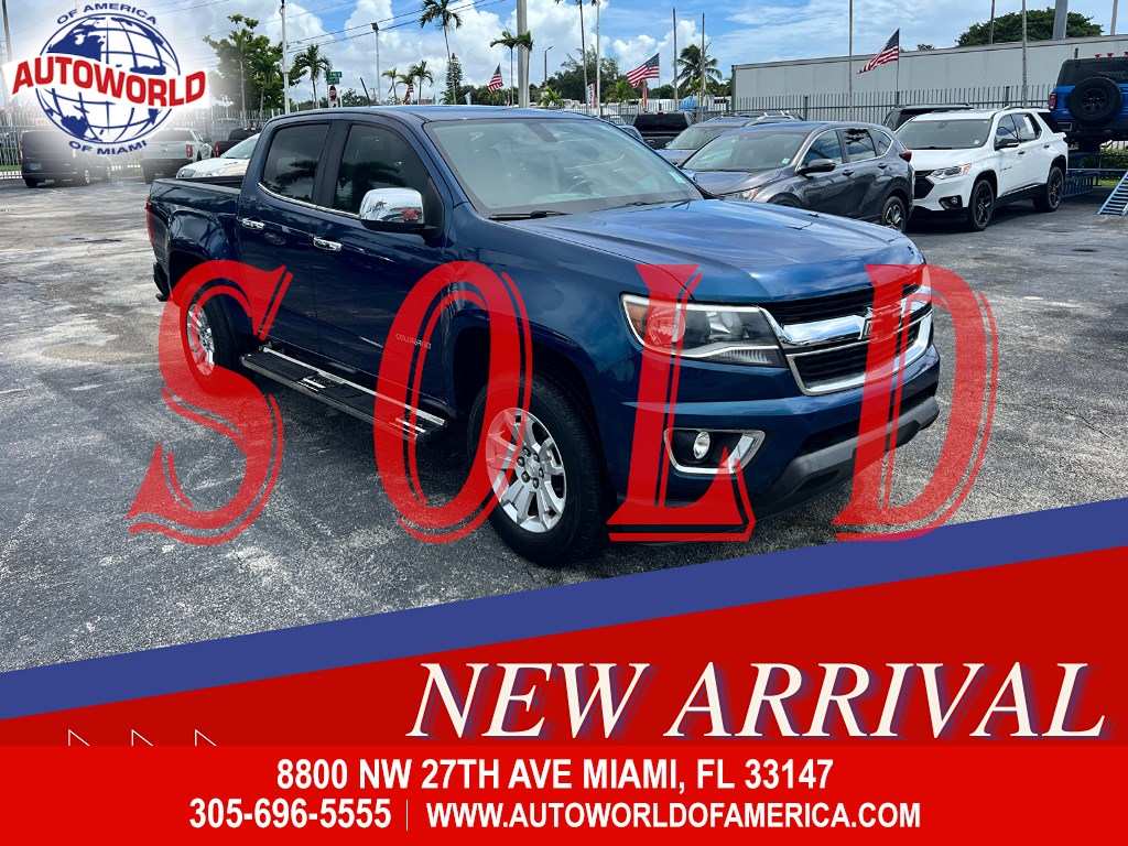 Sold 2019 Chevrolet Colorado Crew Cab LT Convenience Package