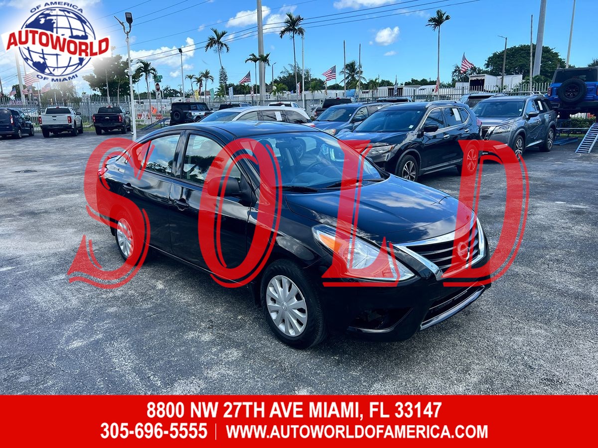 Sold 2015 Nissan Versa S Plus CVT Sedan