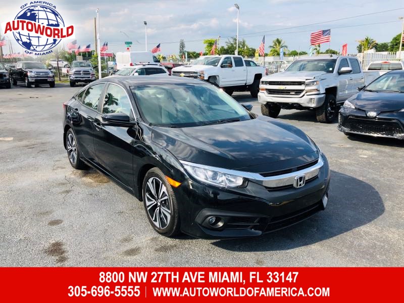 Civic Ex Turbo >> Used 2017 Honda Civic Sedan Ex T Cvt In Miami Civic Ex Turbo >> Used 2017 Honda Civic Sedan Ex T Cvt In Miami