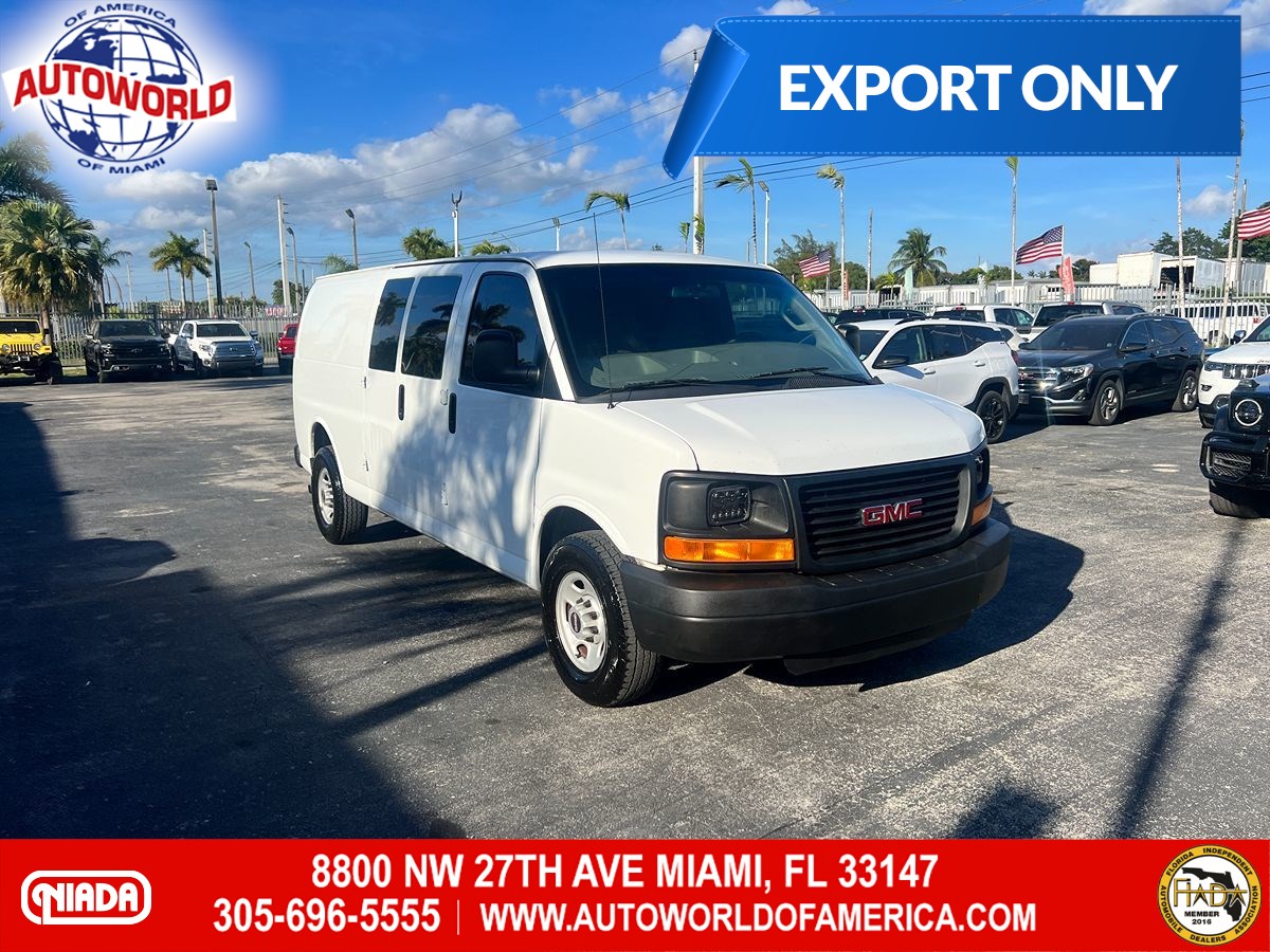 2016 GMC Savana Cargo Van 2500 RWD (Export Only)