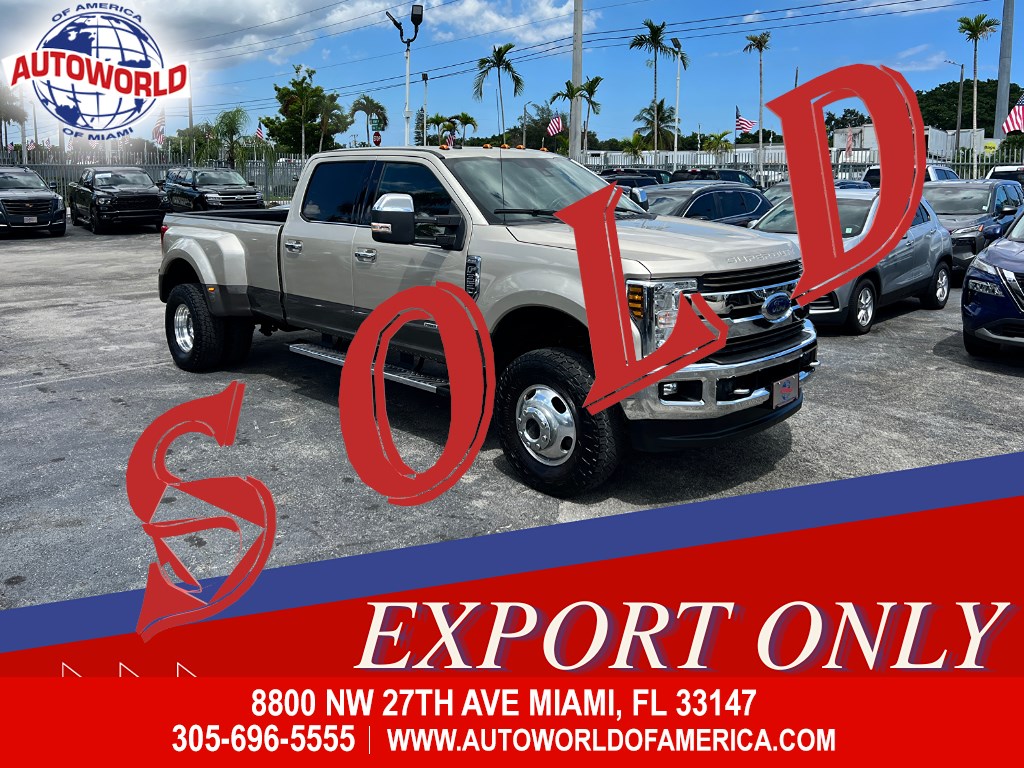 2018 Ford Super Duty F-350 DRW King Ranch 4WD Crew Cab 8' Box