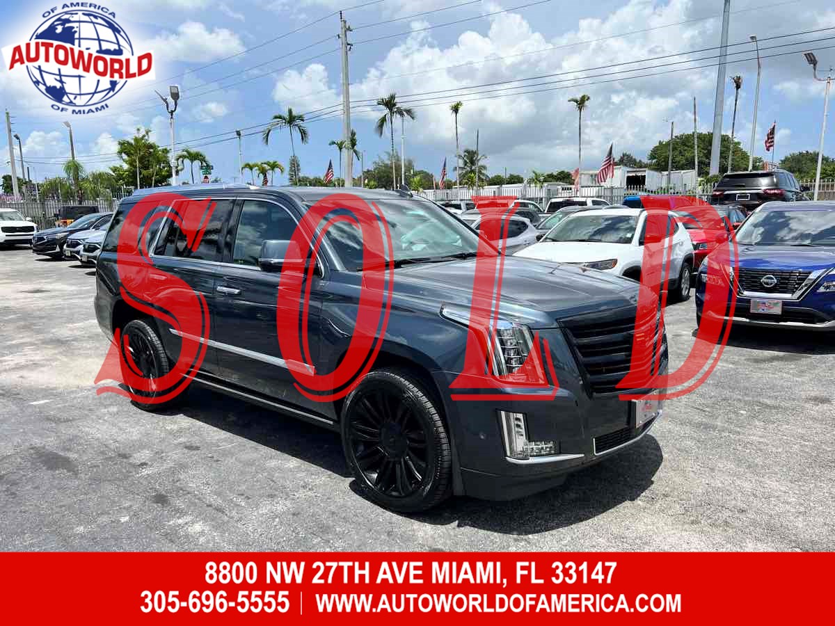 Sold 2019 Cadillac Escalade 4WD 4dr Platinum