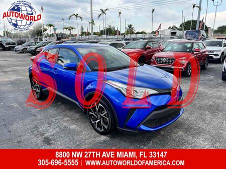 Sold 2020 Toyota C-HR XLE FWD