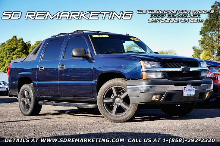 Sold 2005 Chevrolet Avalanche Ls In San Diego