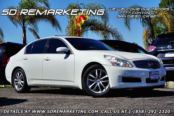 Sold 2008 Infiniti G35 Sedan Journey In San Diego
