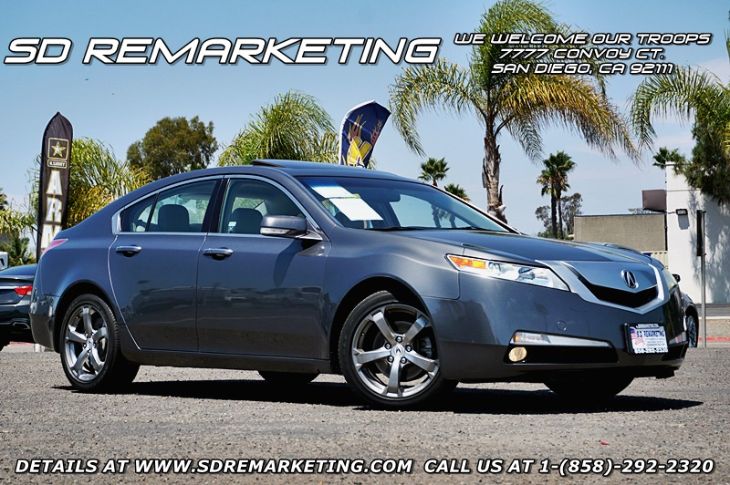 Used 2010 Acura Tl Tech In San Diego