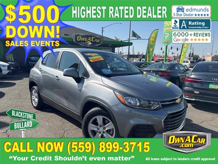 Sold 2020 Chevrolet Trax LS