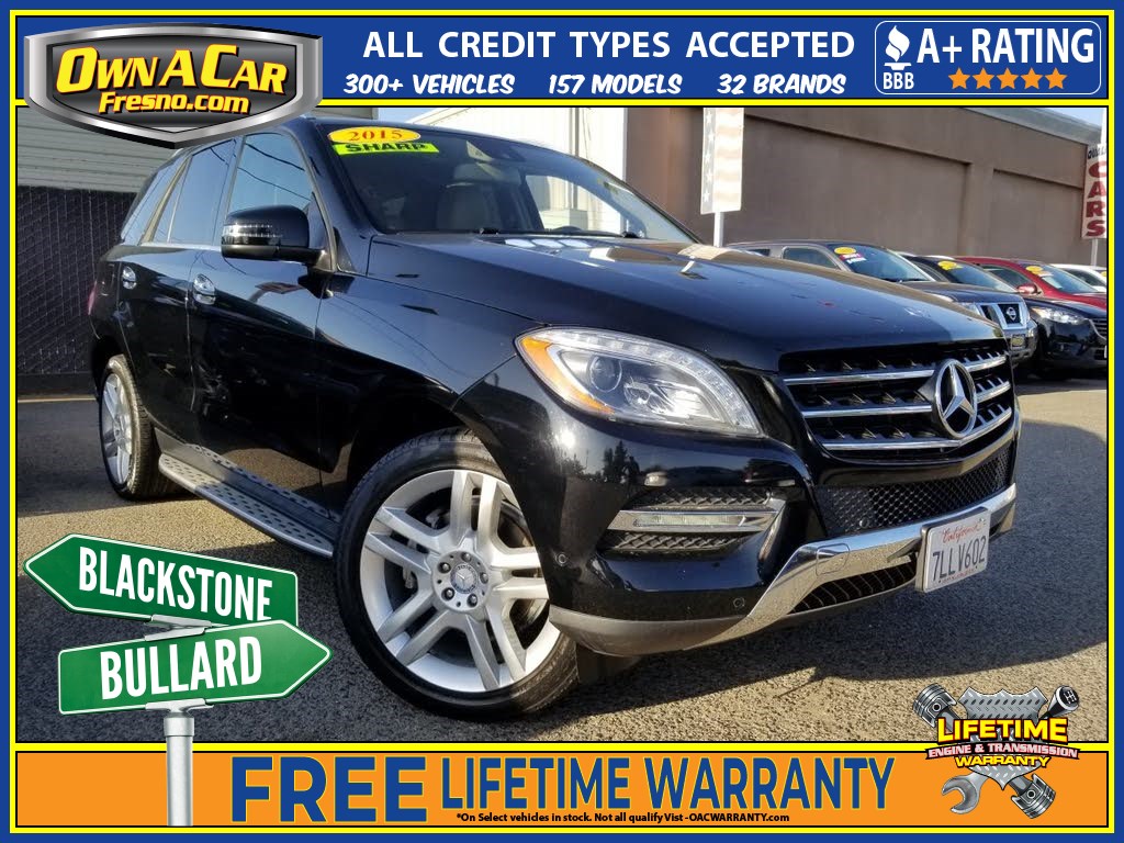 Used 2015 Mercedes Benz Ml 350 Suv In Fresno