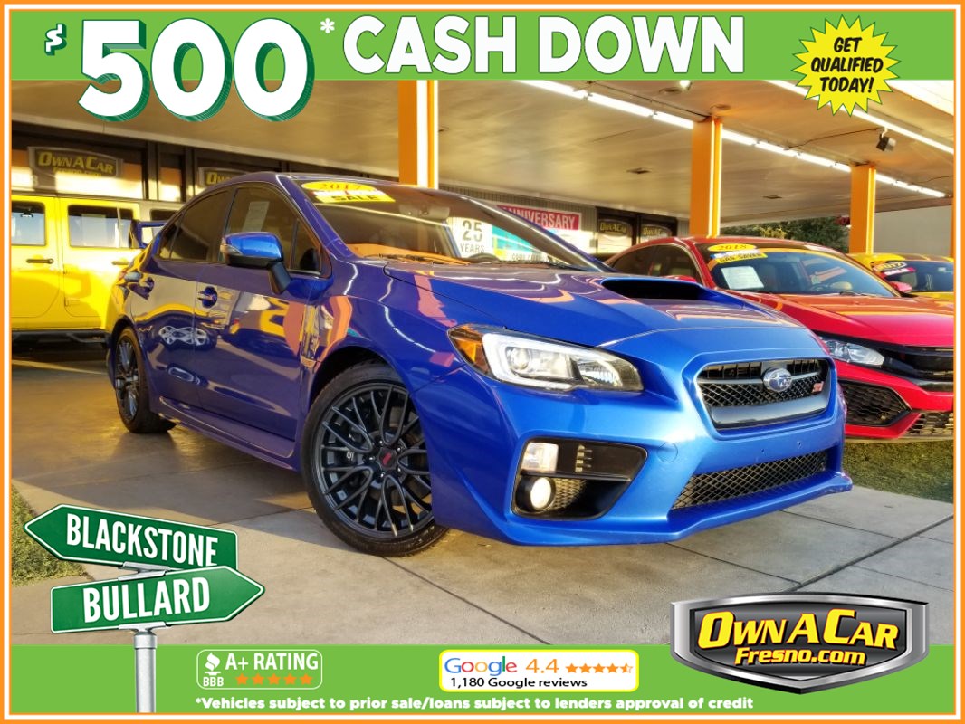 Sold 2017 Subaru Wrx Sti In Fresno