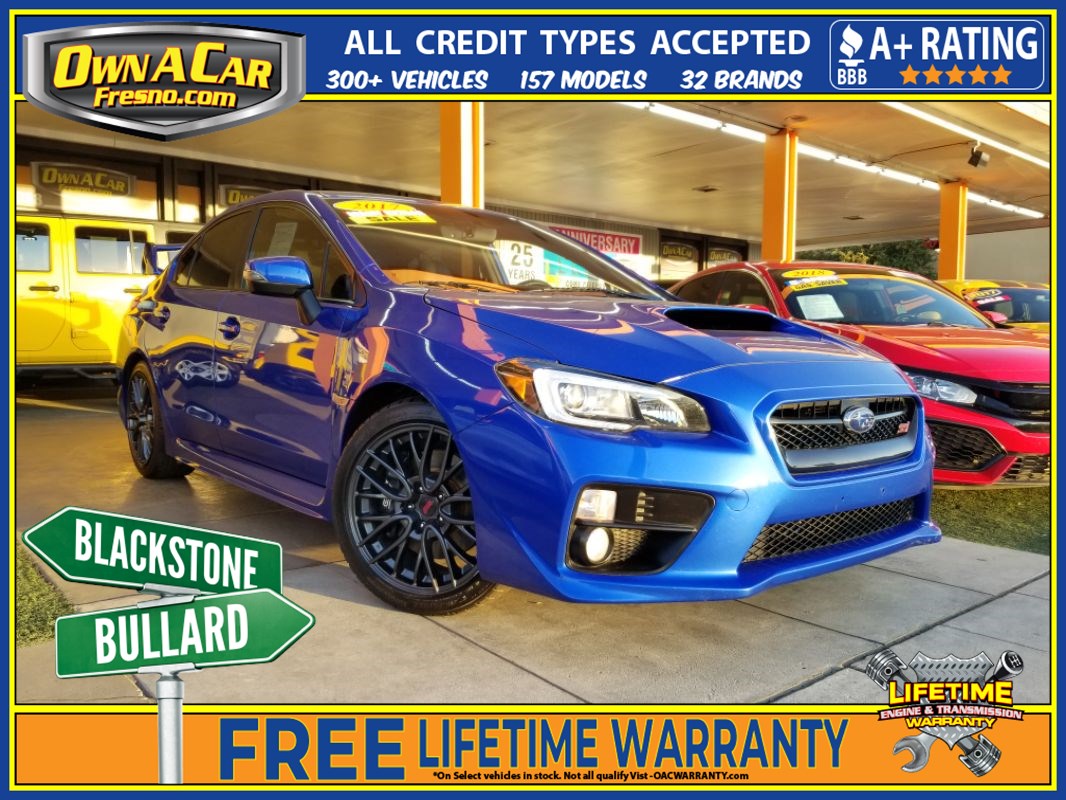 Subaru Warranty 2017 >> Used 2017 Subaru Wrx Sti In Fresno Subaru Warranty 2017 >> Used 2017 Subaru Wrx Sti In Fresno