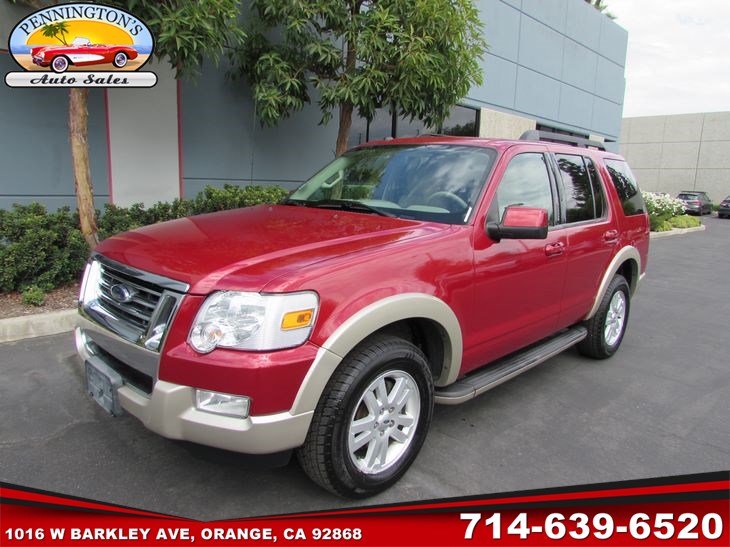 Sold 10 Ford Explorer Eddie Bauer In Orange Sold 10 Ford Explorer Eddie Bauer In Orange
