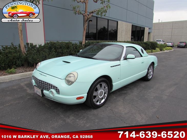 Sold 2004 Ford Thunderbird Deluxe In Orange