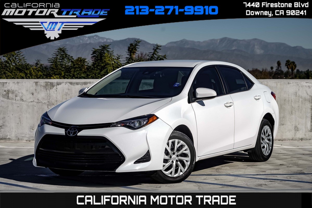 Sold 2018 Toyota Corolla Le In Downey
