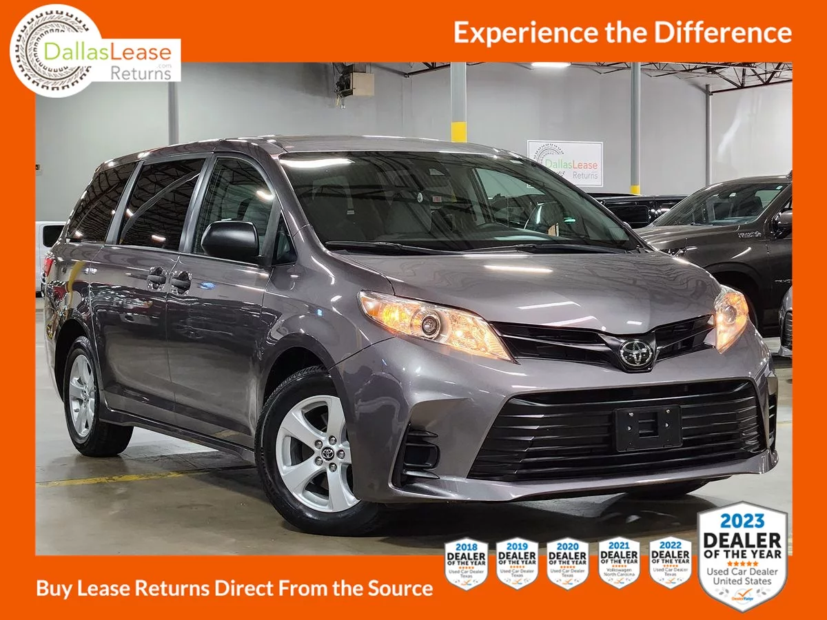 Sold 2020 Toyota Sienna L in Dallas