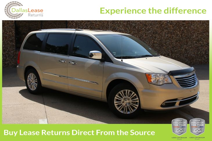 2018 Chrysler Town Country Limited Dallas Lease Returns