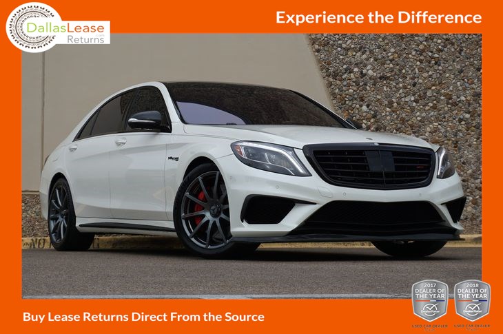 Sold 2015 Mercedes Benz S 63 Amg 4matic Sedan In Dallas