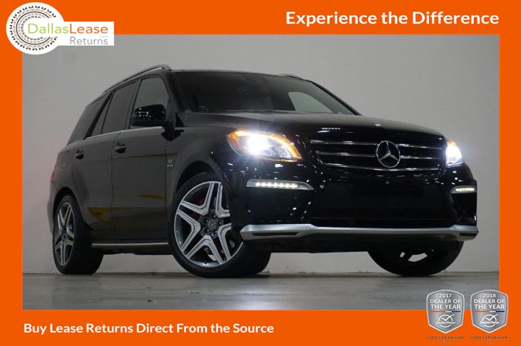 2013 Mercedes Benz Ml 63 Amg Suv Dallas Lease Returns