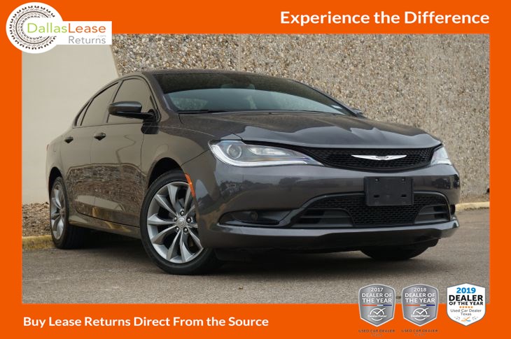 Chrysler 200 Lease >> 2016 Chrysler 200 S Dallas Lease Returns Chrysler 200 Lease >> 2016 Chrysler 200 S Dallas Lease Returns