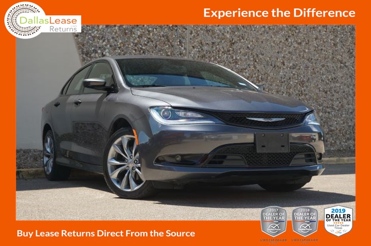 Chrysler 200 Lease >> 2016 Chrysler 200 S Dallas Lease Returns Chrysler 200 Lease >> 2016 Chrysler 200 S Dallas Lease Returns