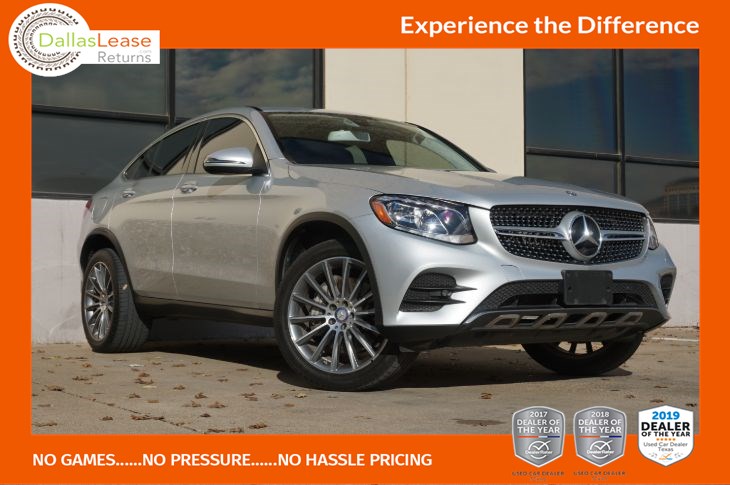 2017 Mercedes Benz Glc 300 4matic Coupe Dallas Lease Returns