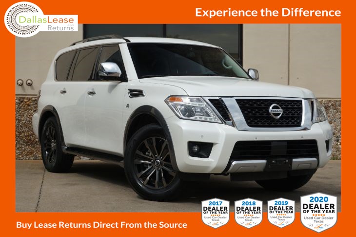 Sold 2017 Nissan Armada Platinum in Dallas