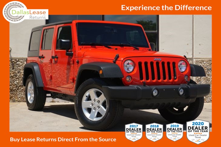 Sold 2015 Jeep Wrangler Unlimited Sport in Dallas