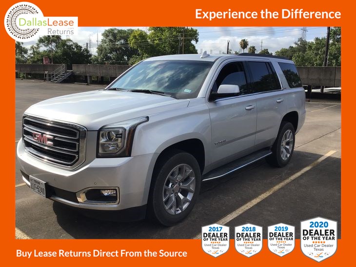 sold 2018 gmc yukon slt standard edition in dallas dallas lease returns