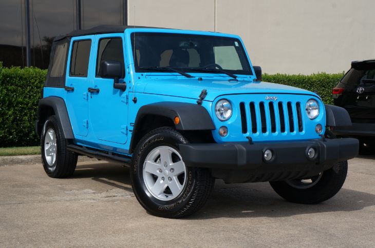 Sold 2017 Jeep Wrangler Unlimited Sport in Dallas