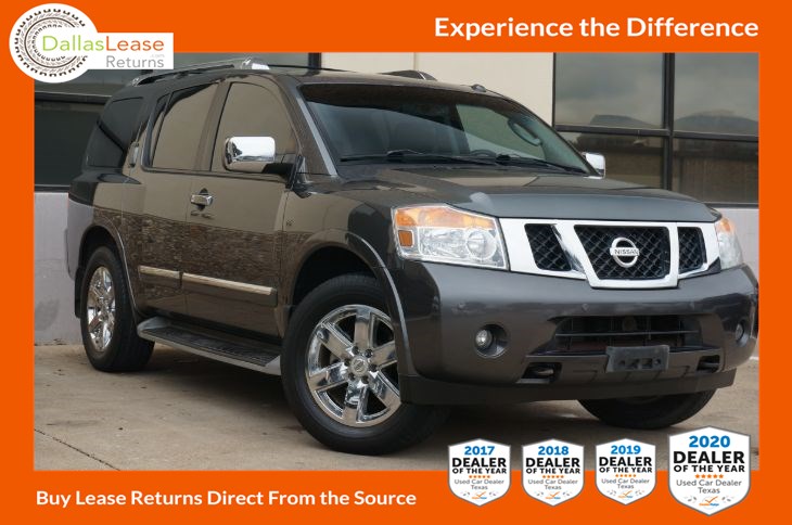 Sold 2010 Nissan Armada Platinum in Dallas