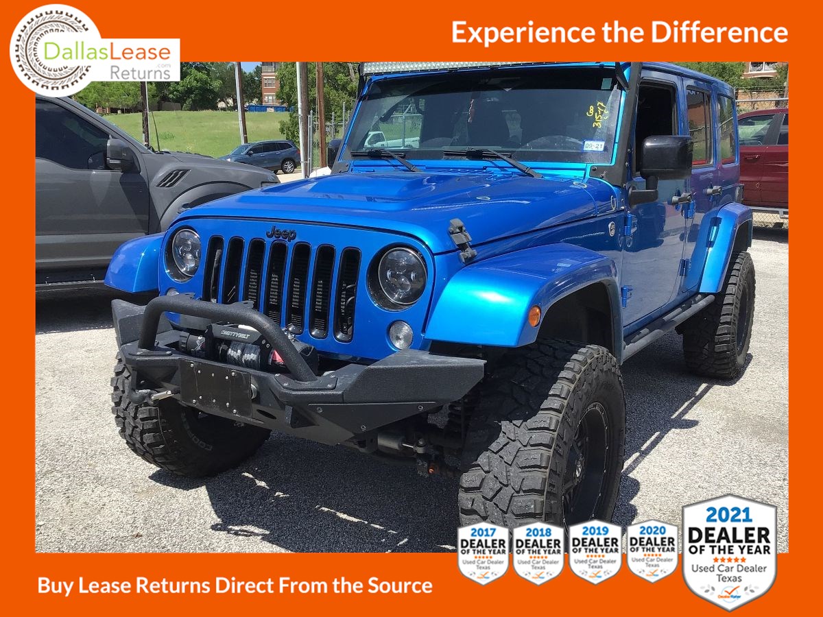 Sold 2015 Jeep Wrangler Unlimited Altitude in Dallas