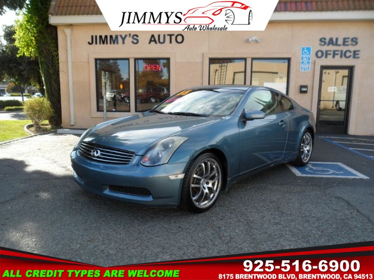 Sold 2005 Infiniti G35 Coupe In Brentwood
