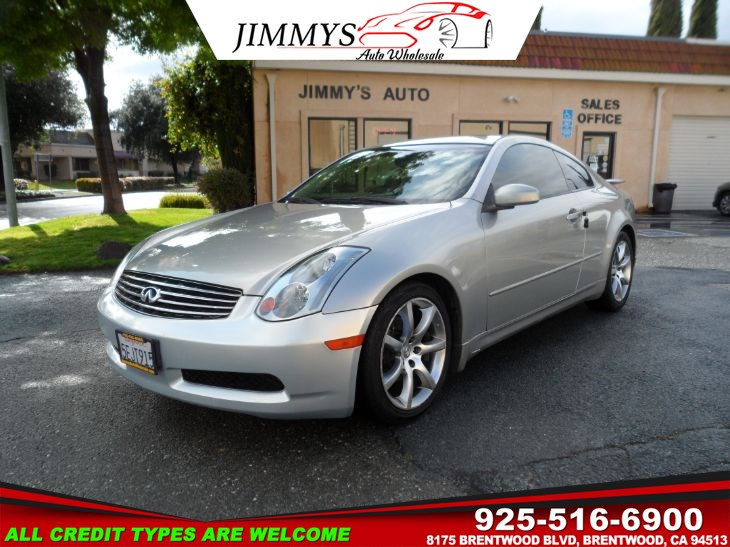 Sold 2004 Infiniti G35 Coupe W Leather In Brentwood