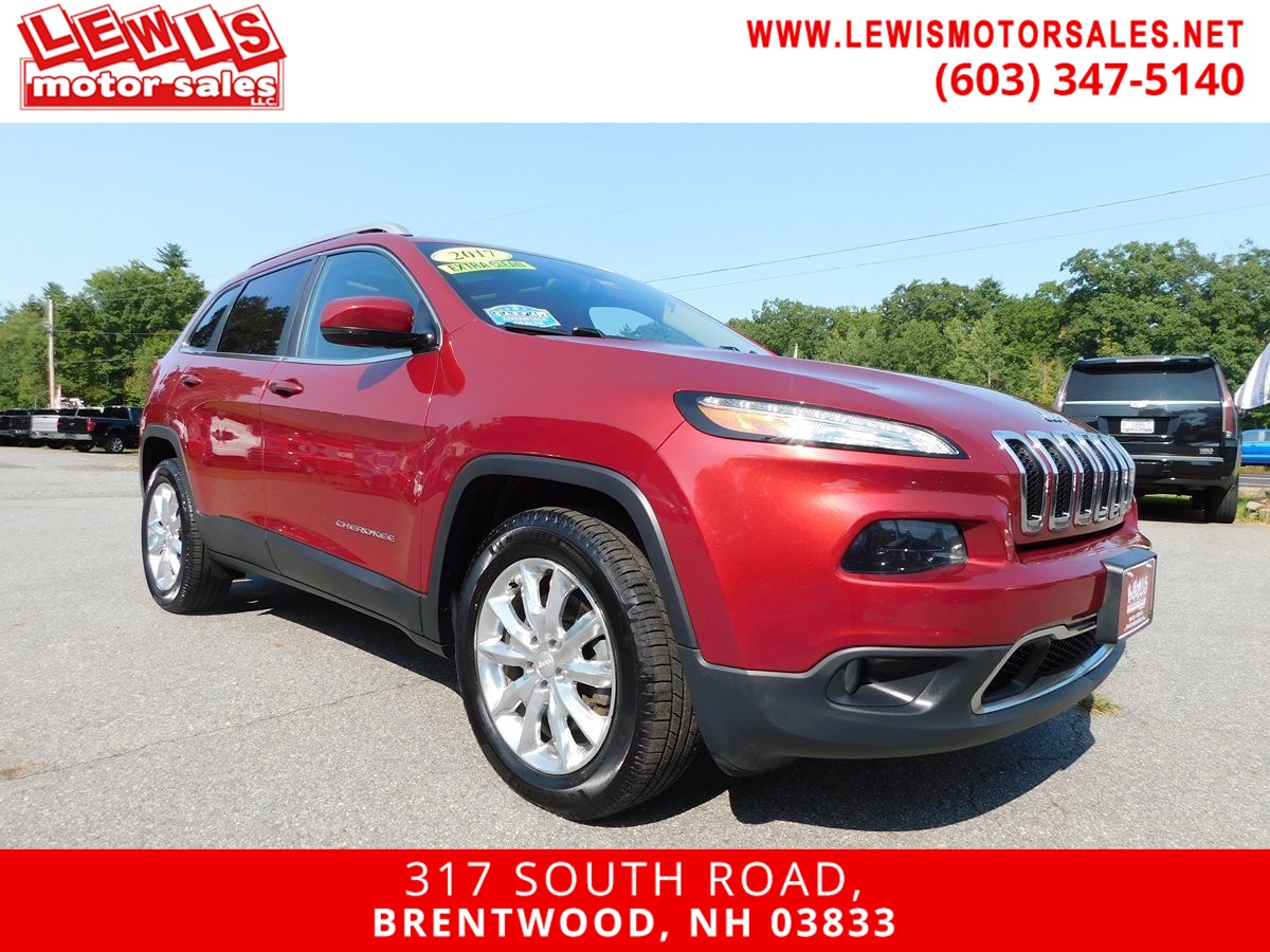 2017 Jeep Cherokee Limited Heated Leather Pano Roof