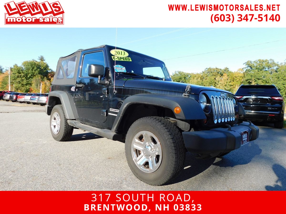 2013 Jeep Wrangler Sport 6 Speed 4x4 Clean!