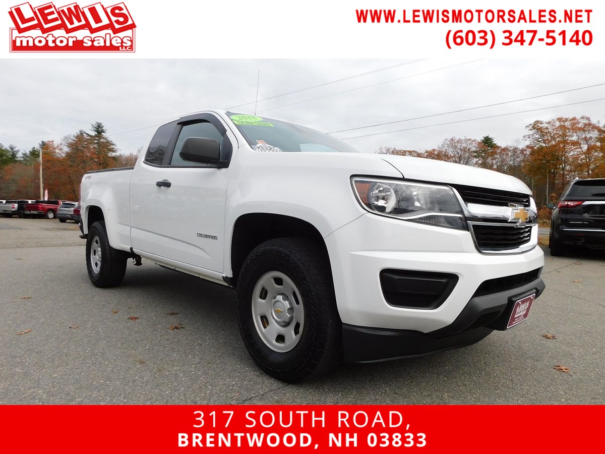 2018 Chevrolet Colorado 4WD One Owner Extra Clean