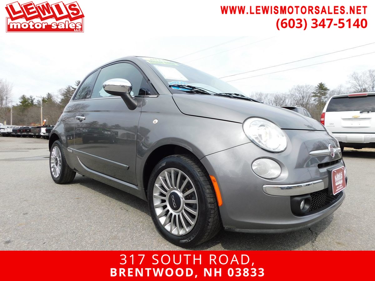 2012 FIAT 500 Lounge Convertible Low Miles