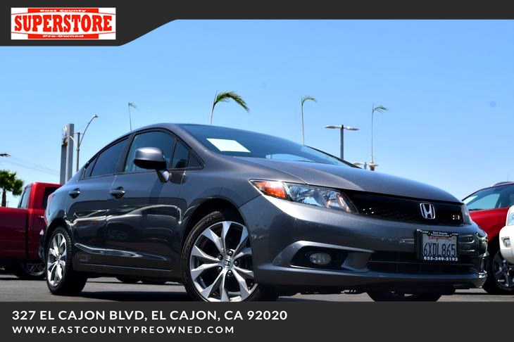 Sold 2012 Honda Civic Si In El Cajon
