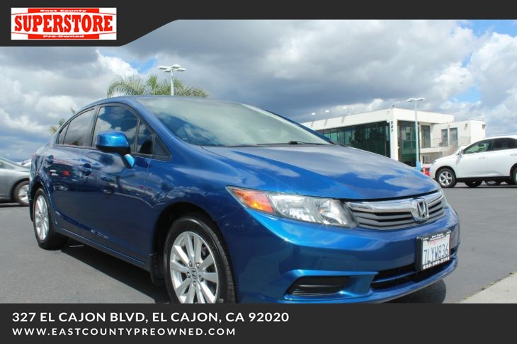 Sold 2012 Honda Civic Ex In El Cajon