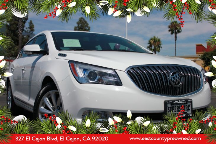 Sold 2016 Buick Lacrosse Leather Group In El Cajon