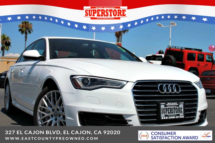 East County Preowned Superstore >> 2016 Audi A6 2 0t Premium Plus Fronttrak East County Pre Owned Superstore East County Preowned Superstore >> 2016 Audi A6 2 0t Premium Plus Fronttrak East County Pre Owned Superstore