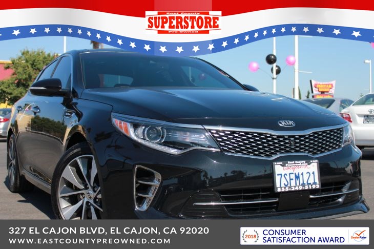 Sold 2016 Kia Optima Sxl Turbo In El Cajon