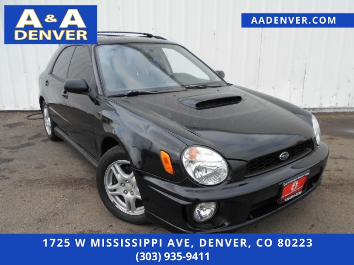 used 2002 subaru impreza wagon wrx sport in denver