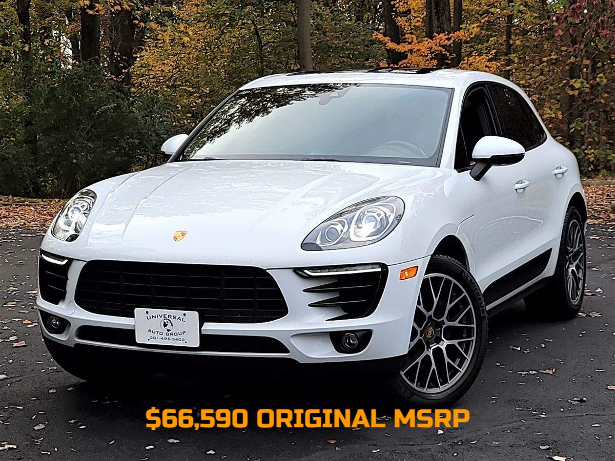 2018 Porsche Macan Sport Edition vs S