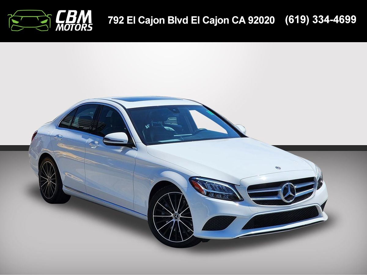 2019 Mercedes-Benz C 300 Sedan W/BACK UP CAMERA