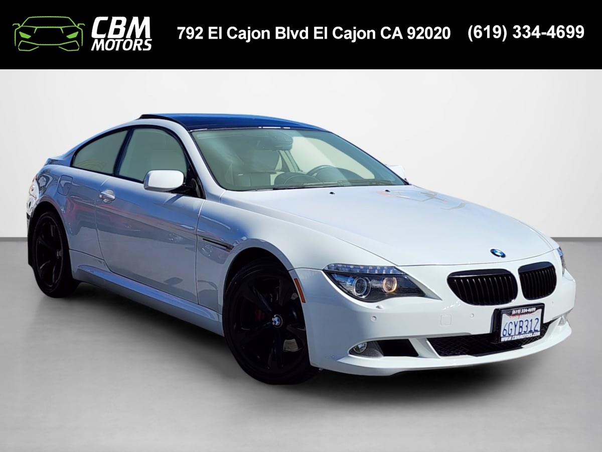 2008 BMW 6 Series 650i W/NAVIGATION