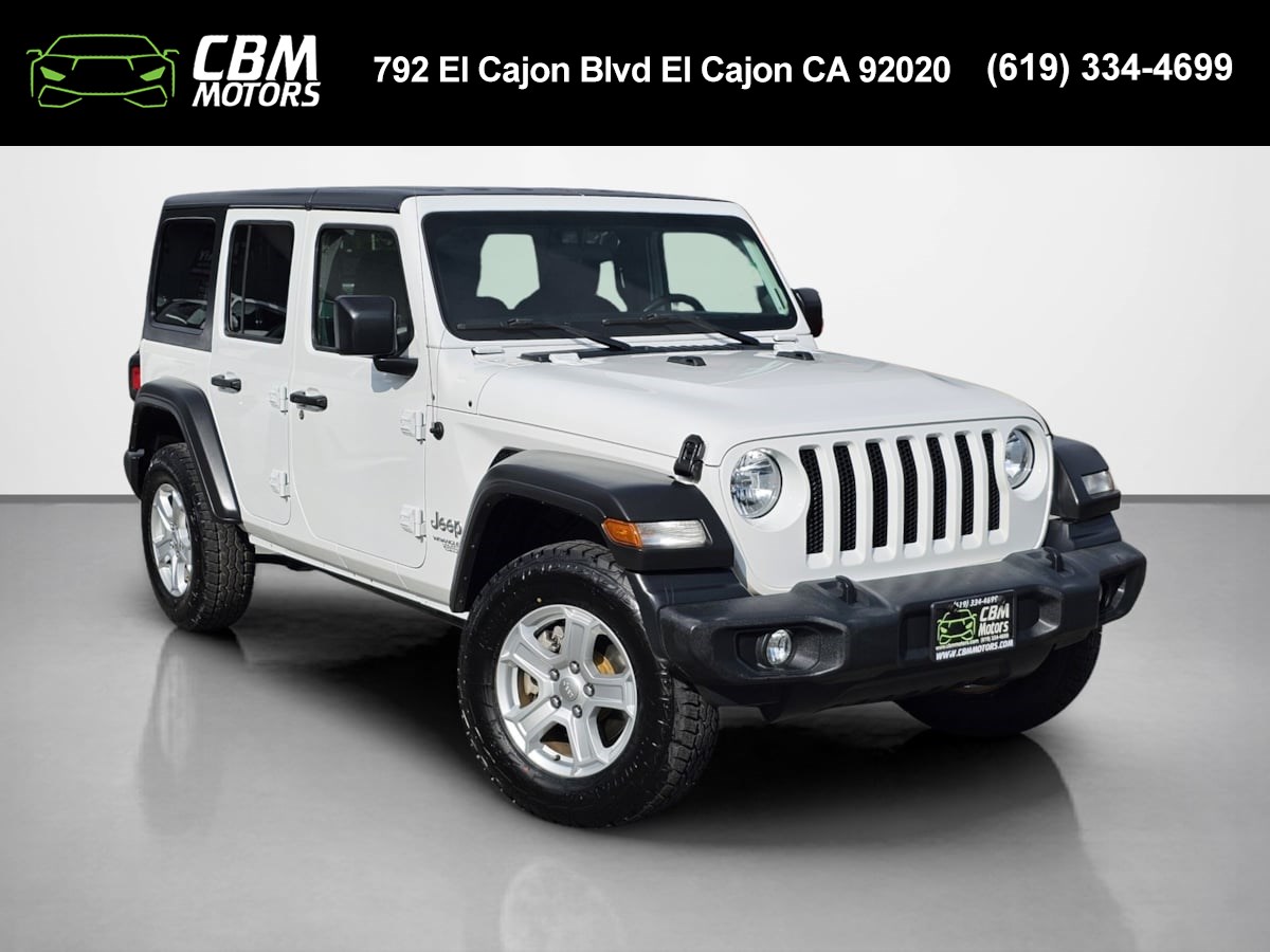 2020 Jeep Wrangler Unlimited Sport S W/BACK UP CAMERA