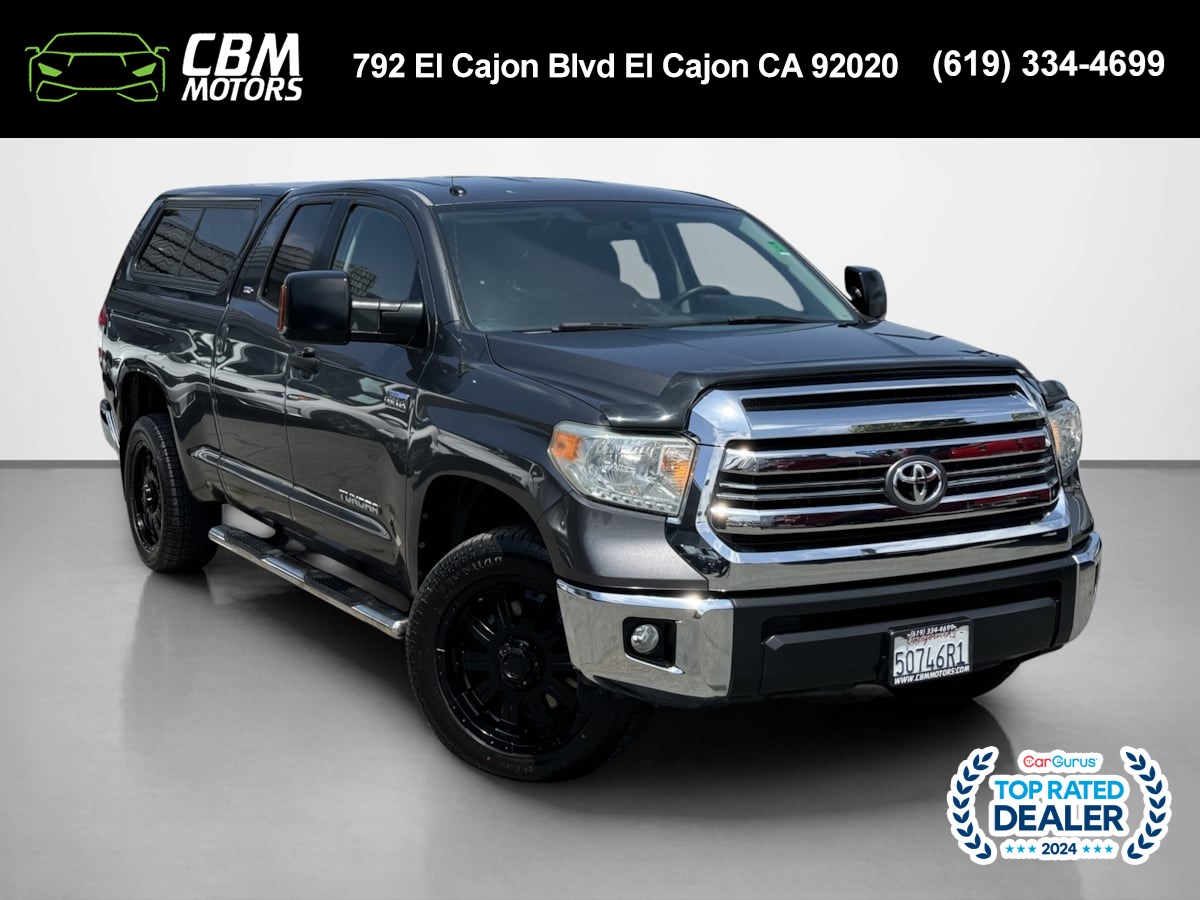 2014 Toyota Tundra 2WD Truck SR5 W/CAMPER SHELL